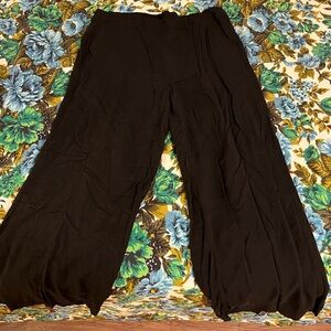 Old navy black playa pants. Pockets, wide leg. Size XL